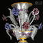 Venezianischer Kronleuchter Galileo - Classic - Muranoglas - 8 Lichter - Original Muranoglas OMG