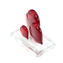 Hearts Love Familie - Briefbeschwerer - Original Murano Glas OMG