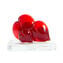 Hearts Love Familie - Briefbeschwerer - Original Murano Glas OMG