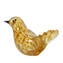 Amber Sparrow - Mit Gold - Original Murano Glas OMG
