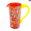 Pitcher murrine - Red - Original Murano Glass OMG