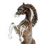 caballo - con aventurina - Cristal de Murano original OMG