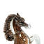 caballo - con aventurina - Cristal de Murano original OMG