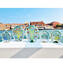 Escultura de acuario - Peces tropicales y medusas - Cristal de Murano original OMG