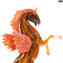Pegasus - fantasy - Original Murano Glass OMG