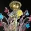 Venetian Chandelier - Classic Rezzonico Style - 6 lights - Original Murano Glass OMG