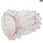 Jarrón Thorns - rosa claro - Centro de mesa - Cristal de Murano original OMG