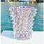 فازة شوك - وردي فاتح - قطعة مركزية - زجاج مورانو الأصلي OMG