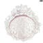 Jarrón Thorns - rosa claro - Centro de mesa - Cristal de Murano original OMG