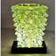 Jarrón Thorns - manzana verde - Centro de mesa - Cristal de Murano original OMG