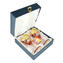 Juego de 2 copas Trefuochi rubin - Cristal de Murano original OMG
