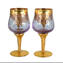 2er Set Trefuochi Gläser Alexandrit - Original Murano Glas OMG