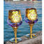 2er Set Trefuochi Gläser Alexandrit - Original Murano Glas OMG