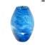 onde del mare Tirreno - Vaso Soffiato - Original Murano Glass