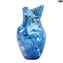 Meereswellen - Sizilien - Vase -Original Murano Glas OMG