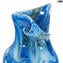Vagues de la mer - Sicile - Vase -Original Murano Glass OMG