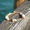 Bracelet Shell - with Gold - Original Murano Glass OMG