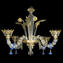 Lustre Veneziano Margherita 8+4 luzes - Vidro Murano Original OMG