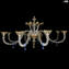 Venetian Chandelier Margherita 8+4 lights - Original Murano Glass OMG