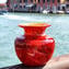 Adriatic - rosa Vase - Original Murano Glas OMG