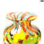 アドリア海 - arlequin Vase - オリジナルムラノガラス OMG