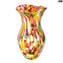  ionio - Vaso Soffiato arlecchino - Original Murano Glass