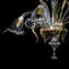 Venetian Chandelier - Calla Crystal and gold - Original Murano Glass