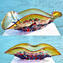 Sombrero flame - amber - Original Murano Glass OMG