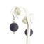 Huelva Earrings - Purple - Silver 925 - Original Murano Glass OMG
