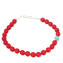 Granada - collana rossa con perle in vetro di Murano Originale OMG