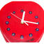 Montre Pendule Montgolfière Rouge - Horloge Murale - Verre de Murano OMG