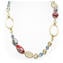 Necklace Berlin - Red pearls and gold - Original Murano Glass OMG