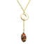 Pendant necklace Mary - Silver leaf - Original Murano Glass OMG