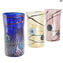 Murrine Vase mit Silber - Elfenbein - Original Murano Glas OMG