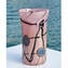 Vaso Murrine com prata - Rosa - Vidro Murano Original OMG