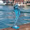 فرس البحر الجميل - الحيوانات - زجاج مورانو الأصلي OMG