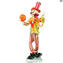 Figurine Clown - Dusty - Original Murano Glass OMG