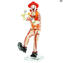 Clown figurine -  Molly - Original Murano Glass OMG