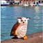 Owl - Brown - Original Murano Glass OMG
