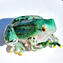 素晴らしいカエルの彫刻 - グリーン - オリジナルのムラーノ ガラス OMG
