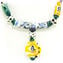 Afrika - Ethnische Halskette - Venezianische Perlen - Original Muranoglas OMG