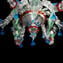 Lustre Veneziano Rezzonico - Dalia - Vidro Murano Original OMG