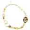 Necklace - Stone and Gold - Original Murano Glass OMG