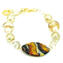 Bracelet - Coralin - Verre de Murano d'origine OMG