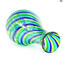 Florero espiral Ampoule Cannes - Cristal de Murano original OMG