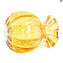 Jarrón pequeño Buddy Fashion 60s - Ámbar - Cristal de Murano original OMG®