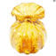 Fashion 60s Buddy Small Vase - Amber - Original Murano Glass OMG®