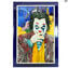 Joker - Obra de arte exclusiva - Cristal de Murano original OMG