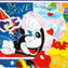 Mickey mouse - Pop Art - Hommage exclusif - Original Murano Glass OMG