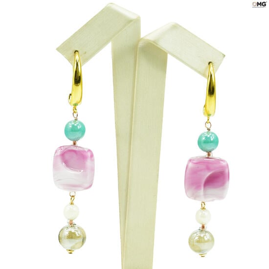 Earring_pink_green_stone_original_murano_glass_omg.jpg_1